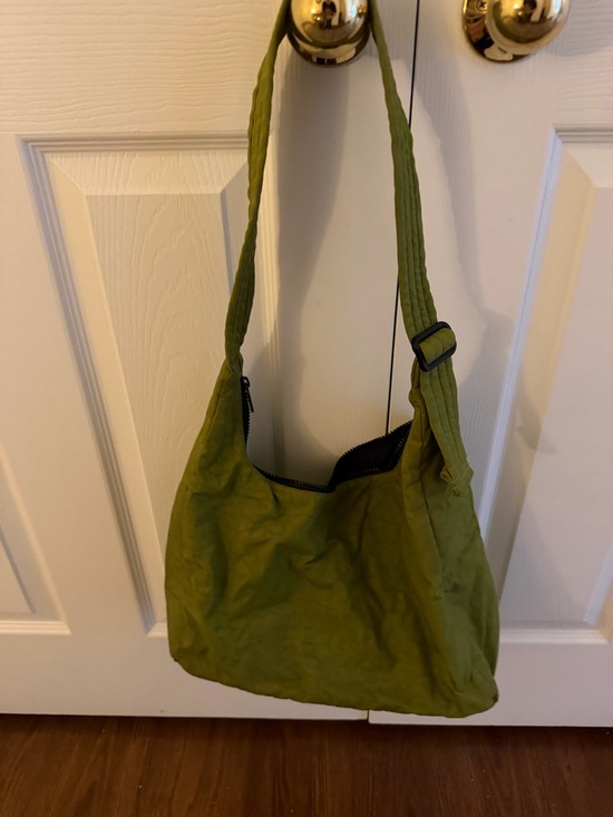 Handbags - Baggu Avocado Green Mini Nylon Hobo Shoulder Bag